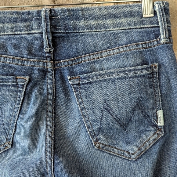 MOTHER Denim The Looker Skinny Jeans Deja Vu Wash Size 25 - Picture 4 of 10